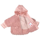 Зимно розово яке с качулка за момиче Boboli-3