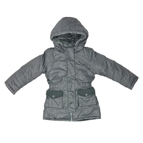 Зимно яке с качулка за момиче Boboli - 0