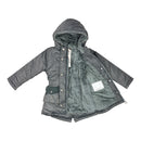 Зимно яке с качулка за момиче Boboli-3