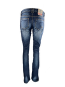 Дамски вталени дънки в тъмно синьо Tom Tailor-3