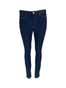 тъмно сини дамски дънки с висока талия Tom Tailor extra skinny