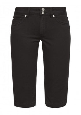 Дамски къси дънки Q/S by s.Oliver в черно