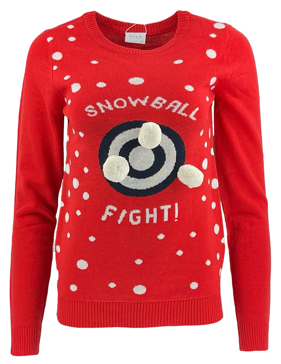 Дамски пуловер Vila XMAS