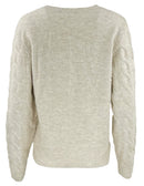 Дамски пуловер с вълна VILA Ella-2