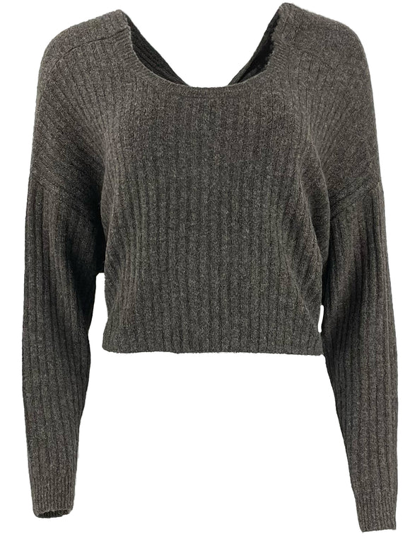 Дамски пуловер с вълна PIECES