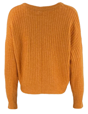 Дамски пуловер с вълна Noisy May Mali - 0