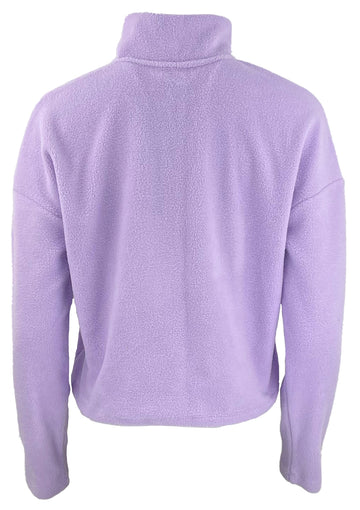 Дамски къс поларен суитшърт Noisy May - 0