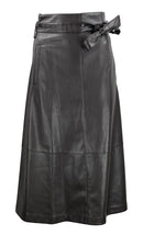 Дамска кожена пола Mango-1