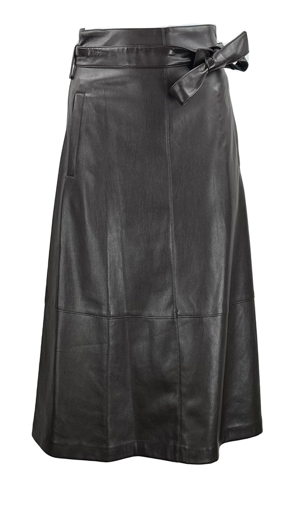 Дамска кожена пола Mango