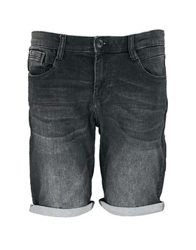 Мъжки къси дънки в черно Tom Tailor