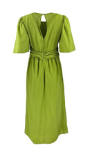 Дамска дълга рокля в зелено Vero Moda AWARE-2