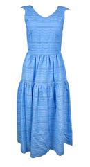 Дамска лятна рокля Y.A.S в синьо-3